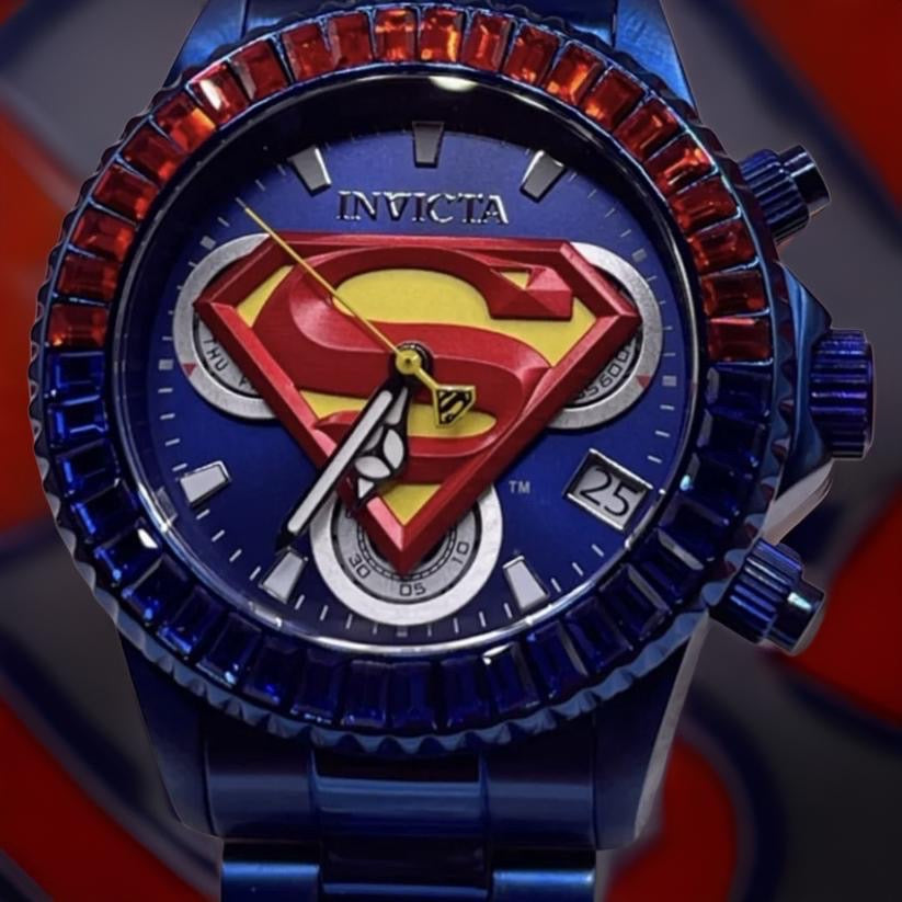 DC Comics Superman Watch For Women In Blue
