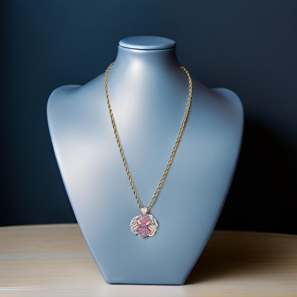 Spider Man Pendant Necklace