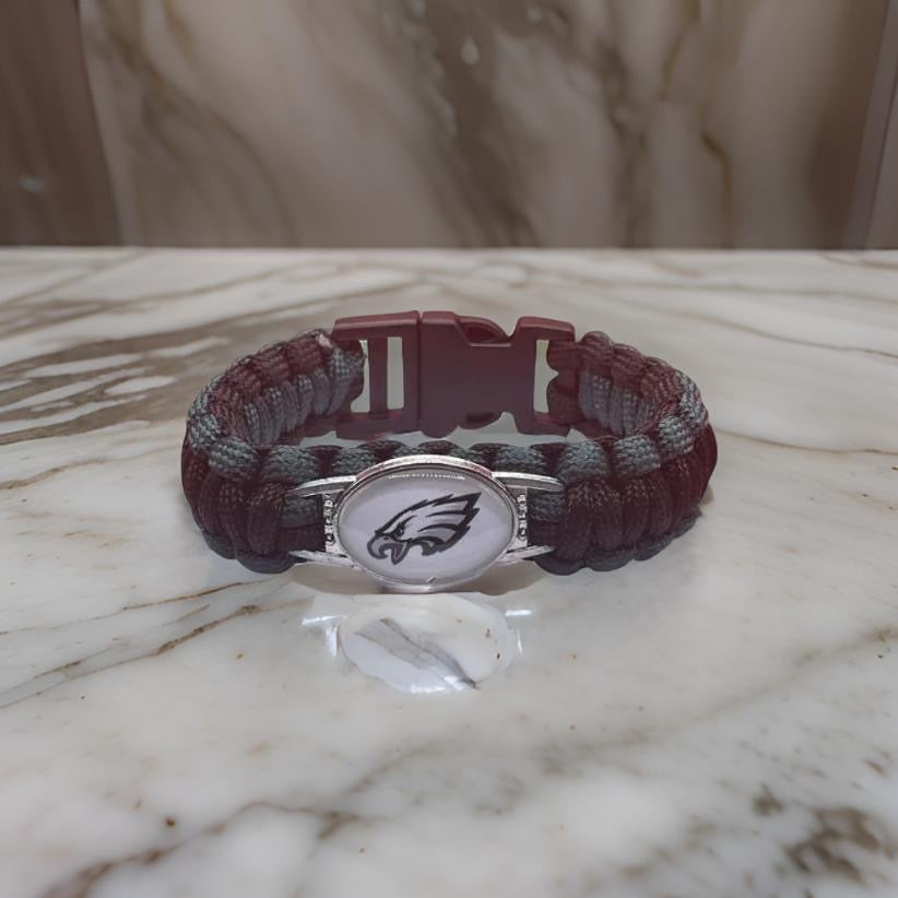 NFL Fashion Creative Hand Woven Bracelet Gift Eagles
