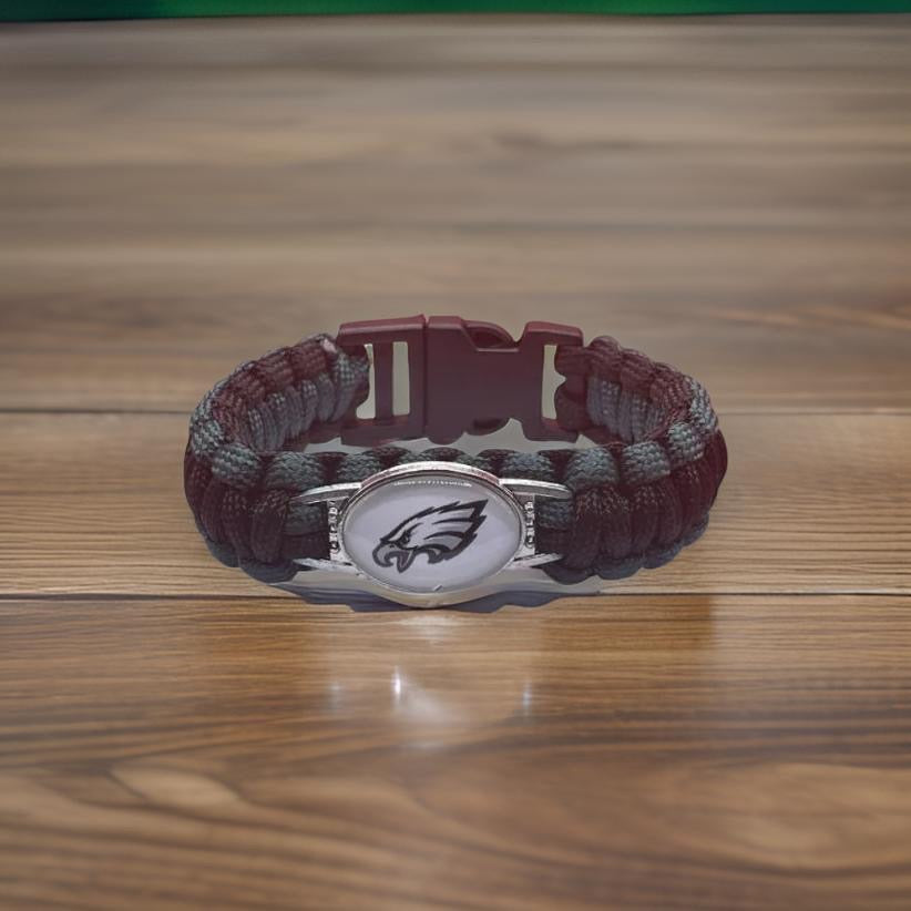 NFL Fashion Creative Hand Woven Bracelet Gift Eagles