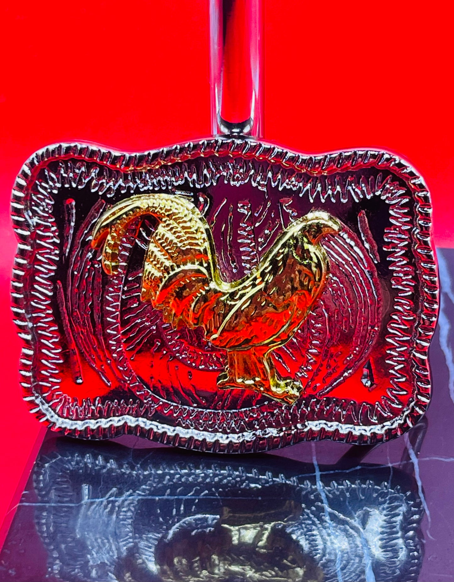 Kids Belt Buckle Rooster