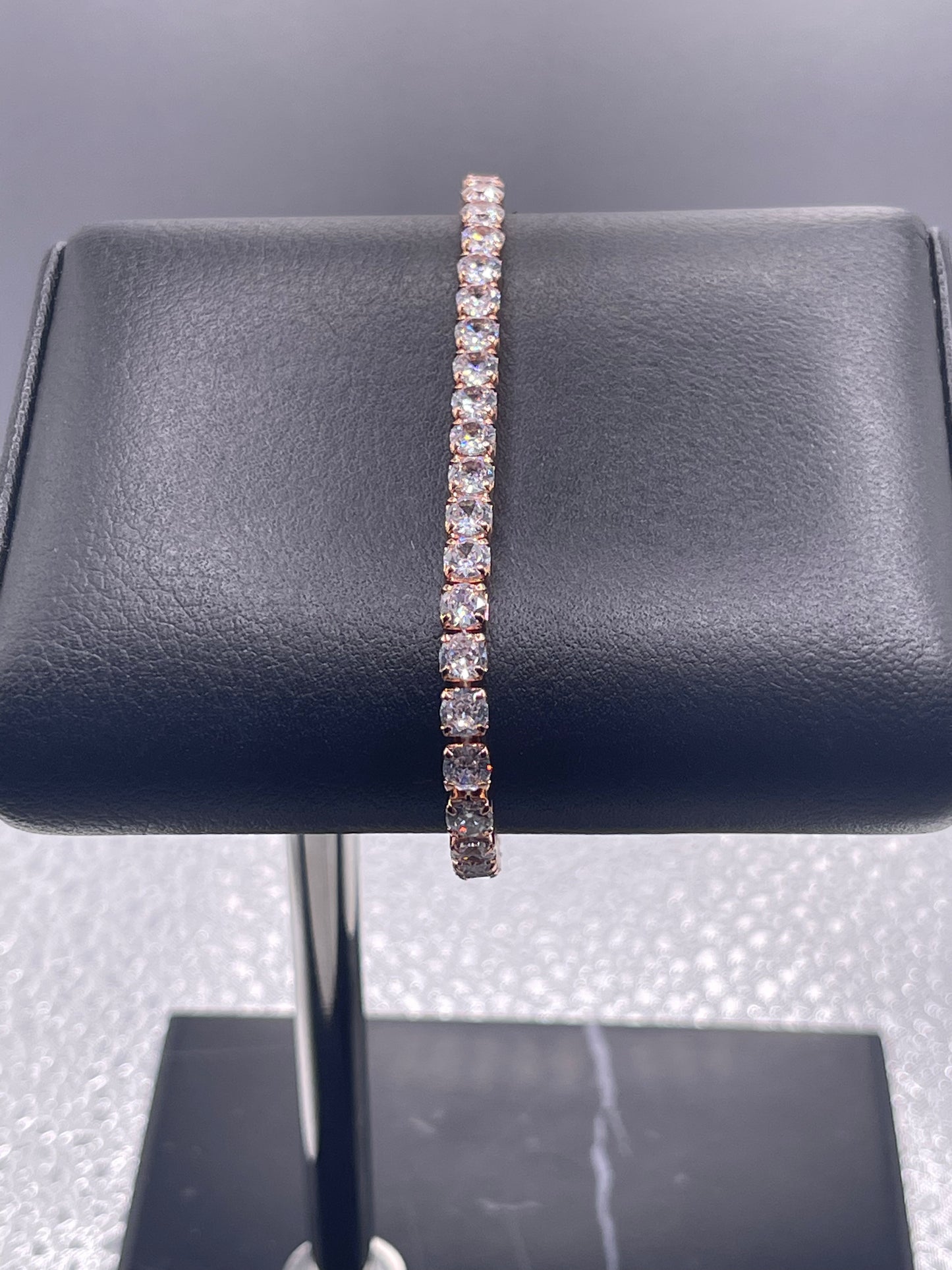 Colorful Bling Diamond Zircon Adjustable Tennis Bracelet Jewelry For Women White Gold