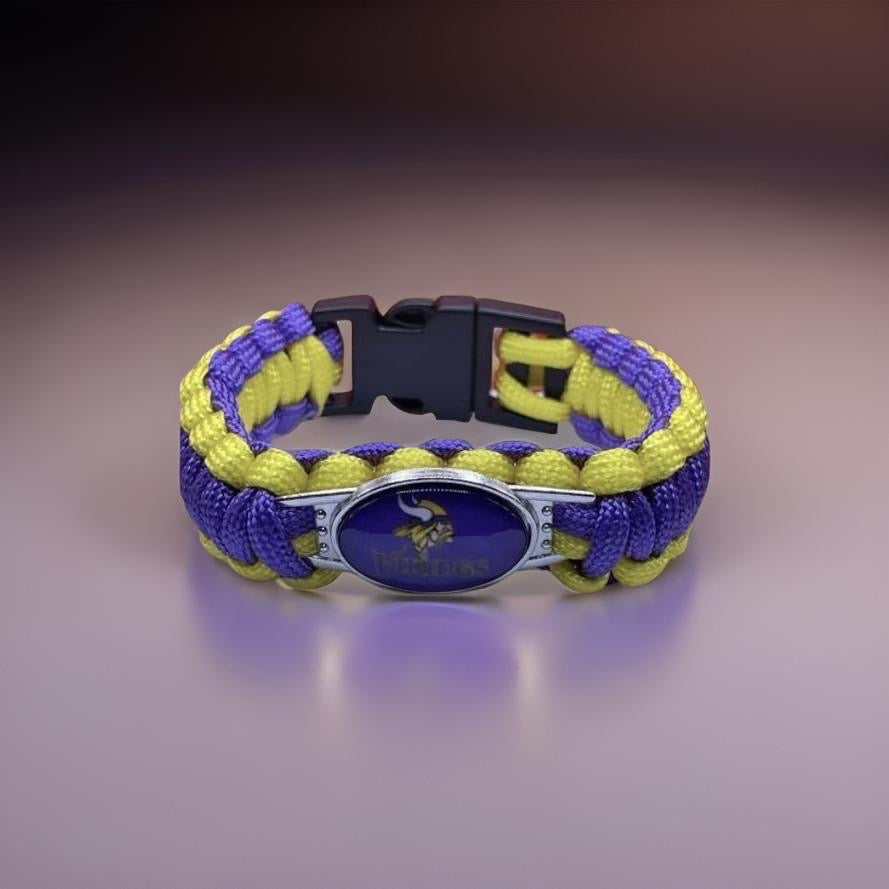 NFL Fashion Creative Hand Woven Bracelet Gift Vikings