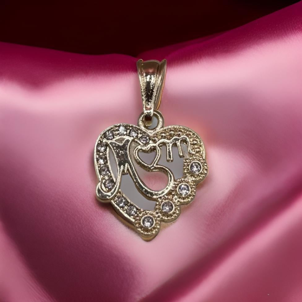 Heart Shaped Mom Pendant