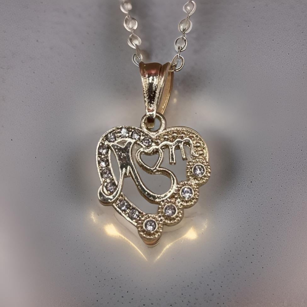 Heart Shaped Mom Necklace