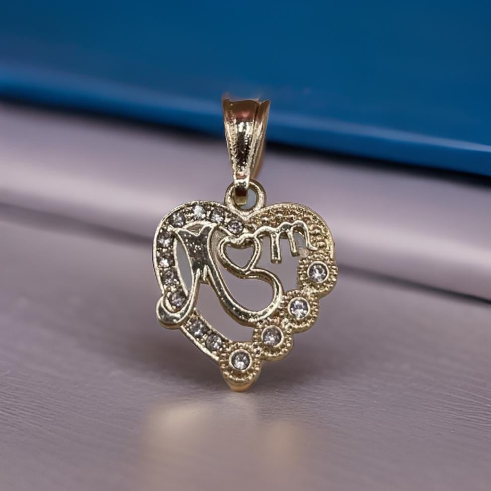 Heart Shaped Mom Pendant