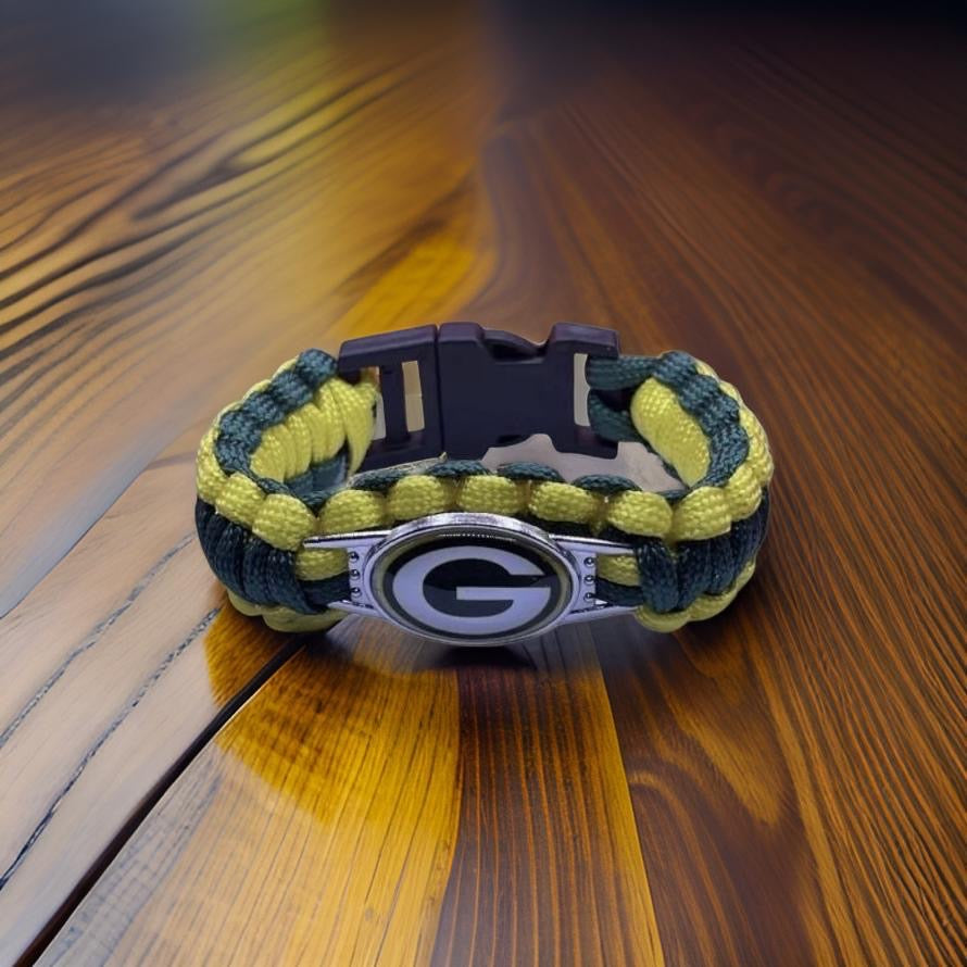 NFL Fashion Creative Hand Woven Bracelet Gift Packers