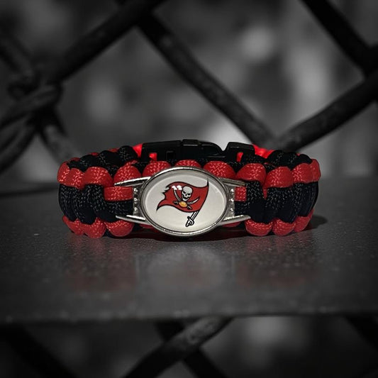 NFL Fashion Creative Hand Woven Bracelet Gift Buccaneers
