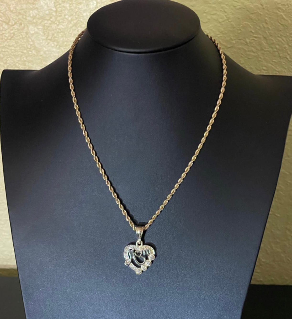 Heart Shaped Mom Necklace